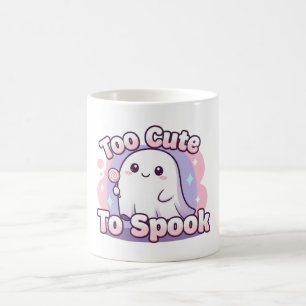 Too Cute To Spook Cute Ghost Adorable Spooky Coffee Mug