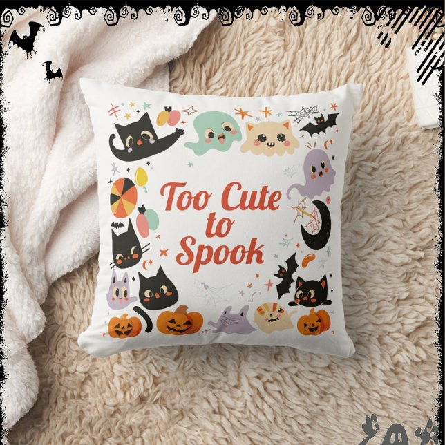 Too Cute to Spook | ExDesigner | Halloween Cushion (Creator Uploaded)