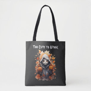 Too Cute To Spook Ghost Tote Bag
