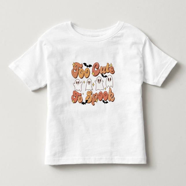 Too Cute to Spook Ghosts T-Shirt (Front)