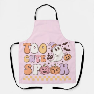 Too Cute to Spook Halloween Apron