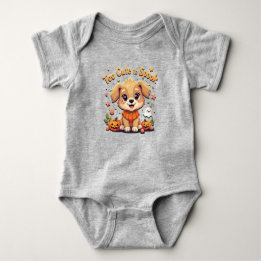 Too Cute To Spook Halloween Baby Bodysuit