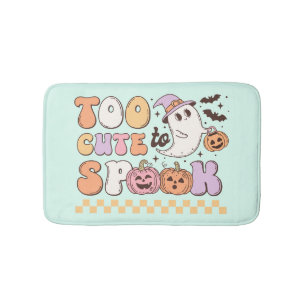 Too Cute to Spook Halloween Bath Mat
