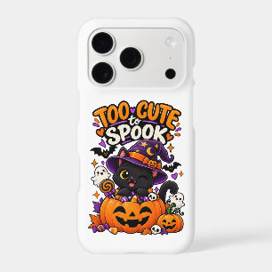 Too Cute to Spook Halloween Black Cat iPhone 17