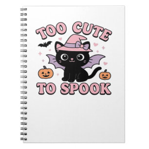 Too Cute to Spook – Halloween Cat Edition Classic Notebook