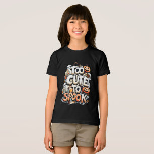 Too Cute To Spook -Halloween Tri-Blend Shirt
