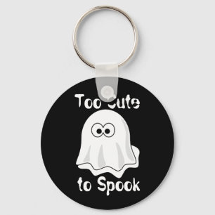 "Too Cute to Spook" Key Ring