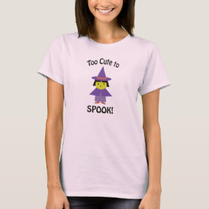 Too Cute to Spook! Little Witch T-Shirt
