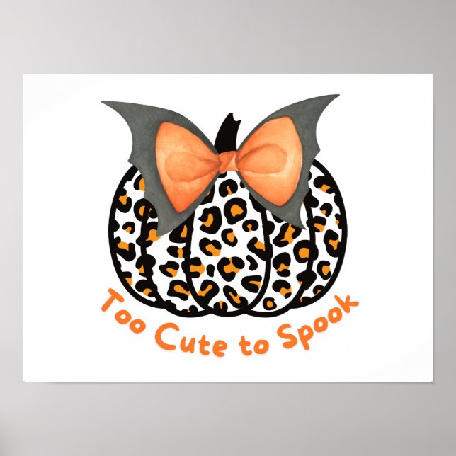Too Cute to Spook  Poster (Front)