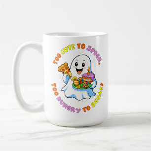Too Cute to Spook, Too Hungry to Share! Coffee Mug