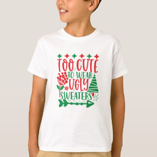 Too Cute To Wear Ugly Sweaters