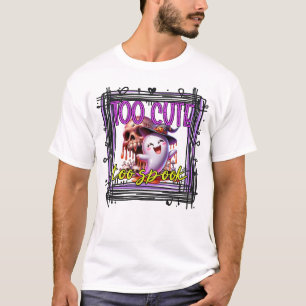 Too Cute Too Spook Ghoul Happy Halloween Scary T-Shirt