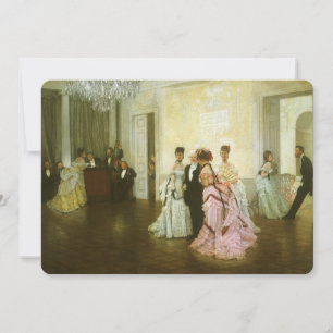 Too Early by James Tissot, Vintage Victorian Art