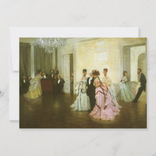 Too Early by James Tissot, Vintage Victorian Art