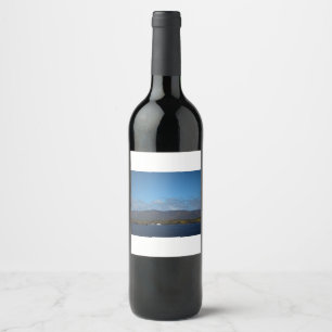 Too Far Away to Climb Wine Label