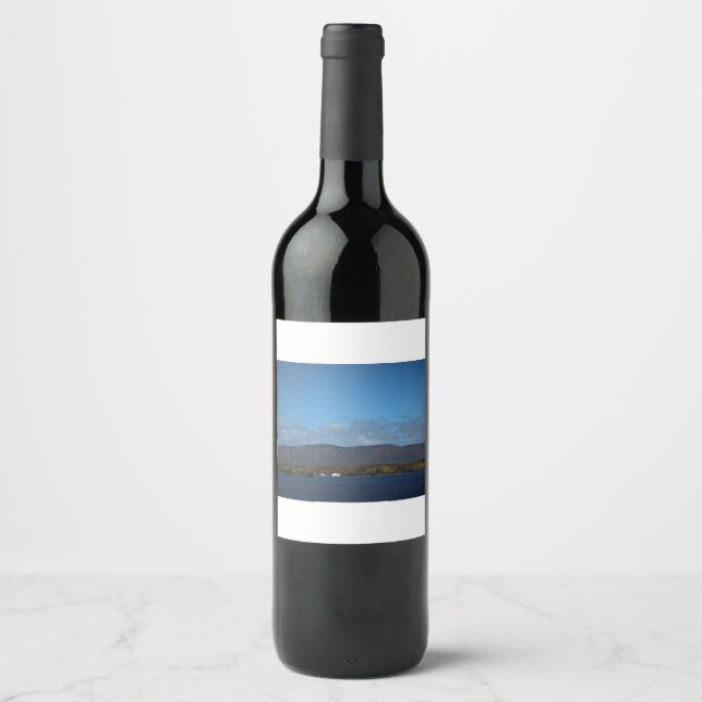 Too Far Away to Climb Wine Label (Front)