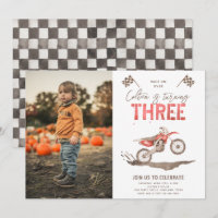 Too Fast Birthday Invitation | 3rd Birthday