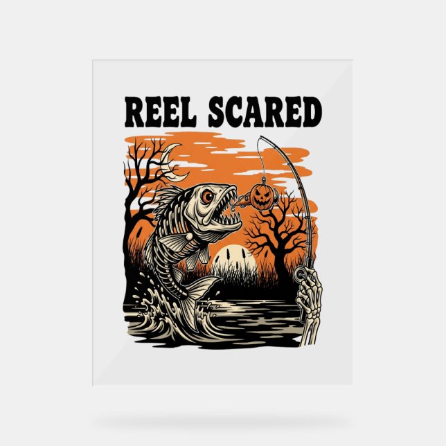 Too Ghoul for School Halloween Acrylic Sign (Front)