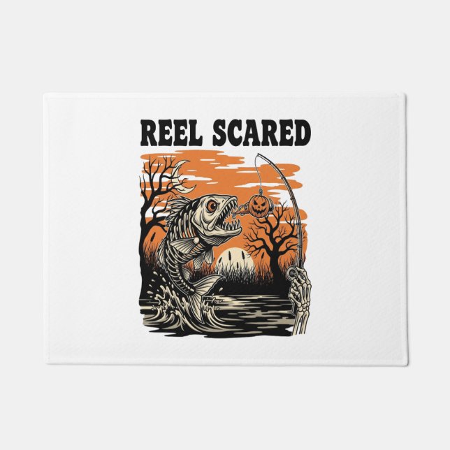 Too Ghoul for School Halloween Doormat (Front)