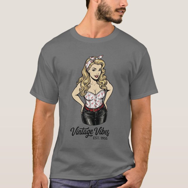 Too Glam to Give a Flock 🦩 T-Shirt (Front)