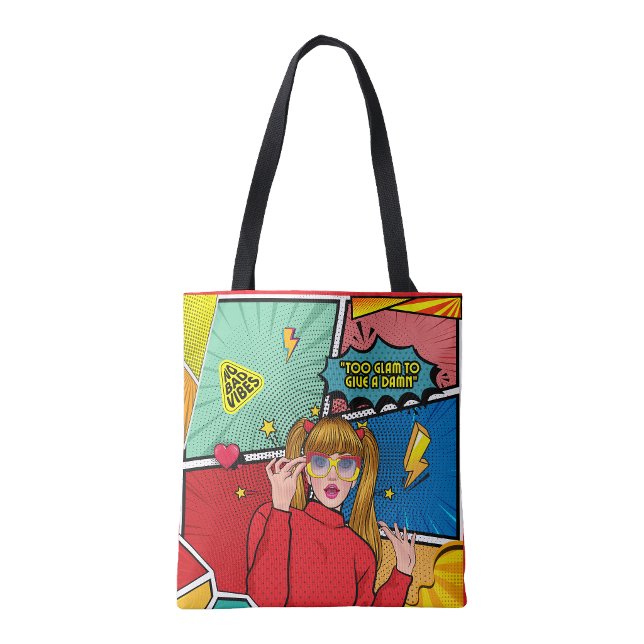 Too glam tote bag (Too glam tote bag)