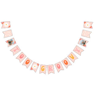 Too Groovy Birthday Banner   Groovy Party Decor