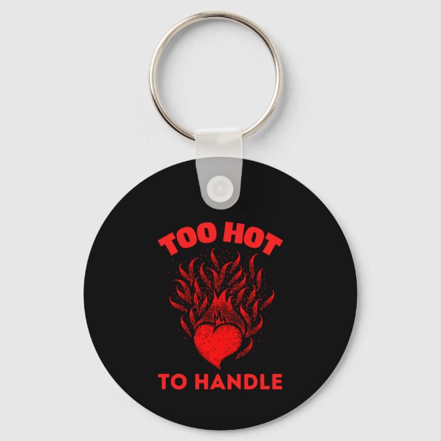TOO HOT TO HANDLE KEY RING (Front)