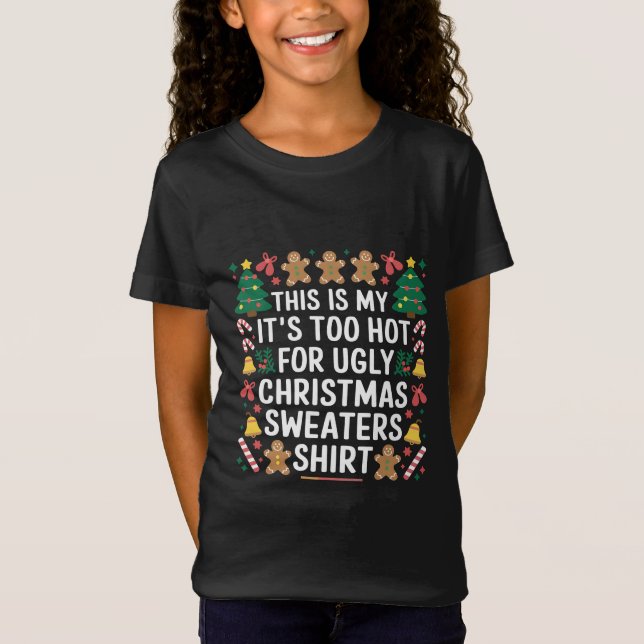 Too Hot Ugly Christmas Sweaters  Family  (Front)