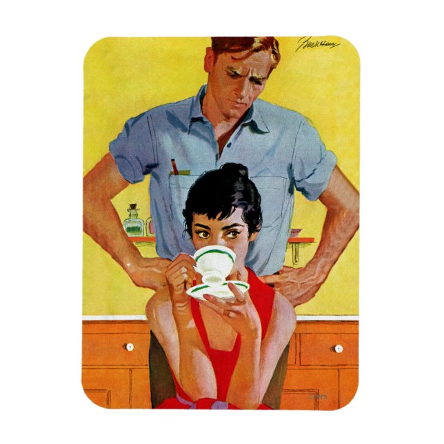 Too Late To Make Up Magnet (Vertical)