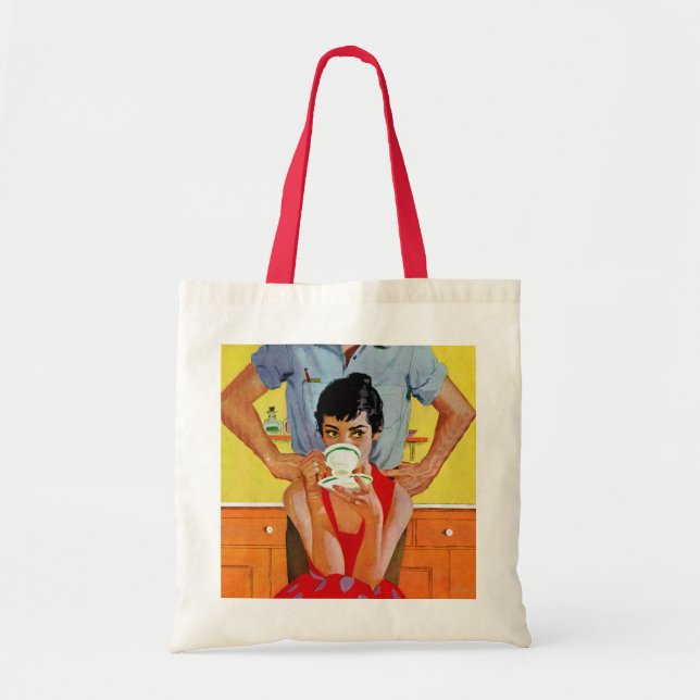 Too Late To Make Up Tote Bag (Front)