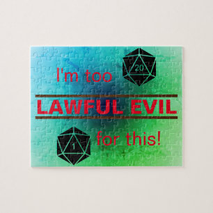 Too Lawful Evil Puzzle