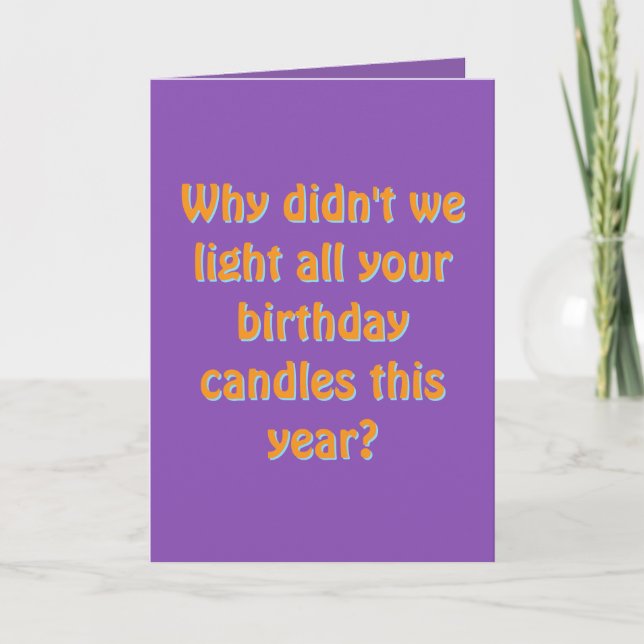 🎂 “Too Lit to Handle” Thank You Card (Front)