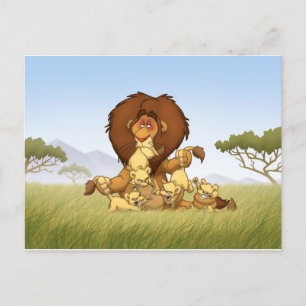 Too Many Cubs Postcard