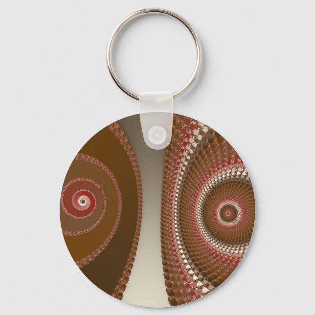 Too Much Chocolate Keychain (Front)
