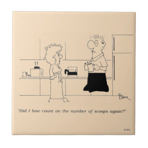 Too Much Coffee Tile