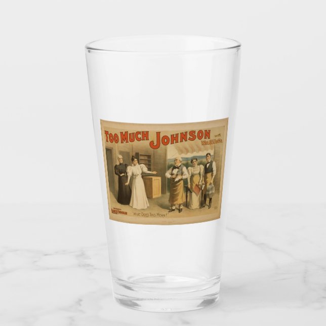 Too Much Johnson Glass (Front)