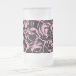 Too Much Love ~ Frosted Glass Mug 16oz