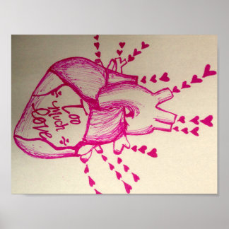 Too Much Love Poster