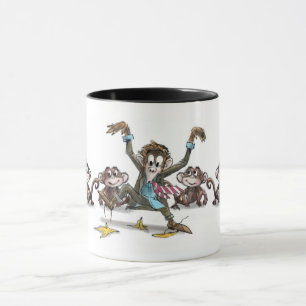 Too Much Monkey Business Mug