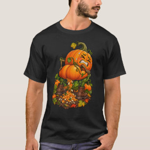 Too Much Pumpkin Spice Funny Autumn T-Shirt