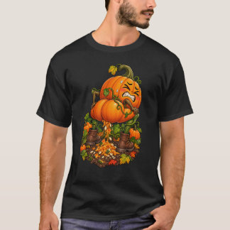 Too Much Pumpkin Spice Funny Autumn T-Shirt