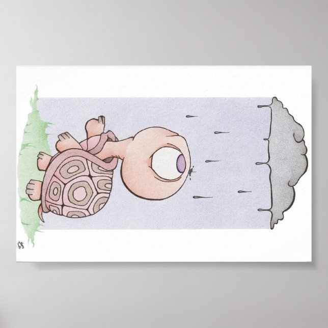 too much rain poster (Front)