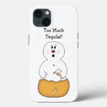 Too Much Tequila Snowman