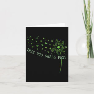 Too Shall P Happy Mental Health Awareness Graphic Card