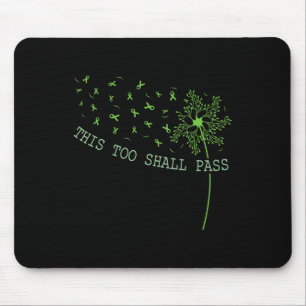 Too Shall P Happy Mental Health Awareness Graphic  Mouse Mat