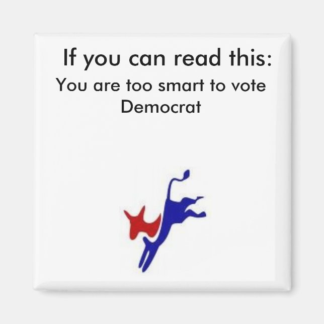 Too Smart # 2 Magnet (Front)