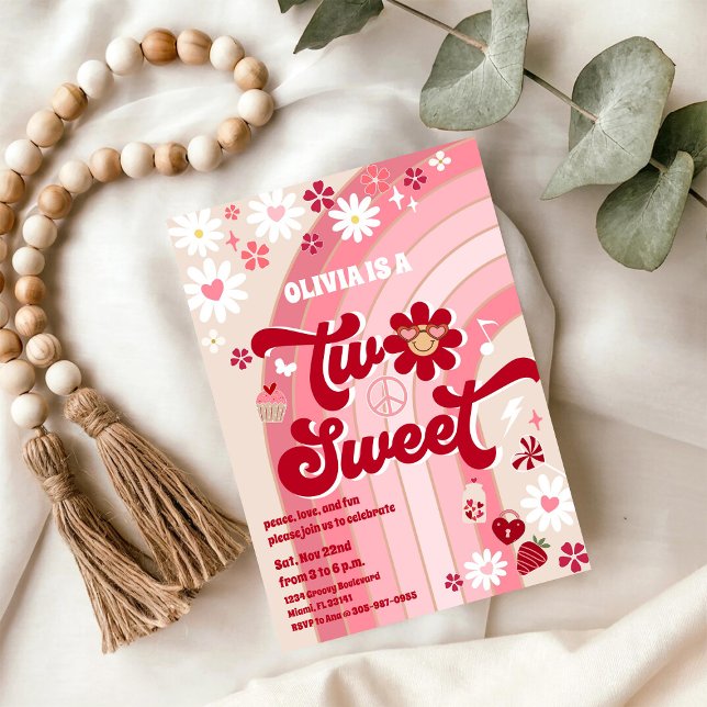 Too Sweet Birthday Invitation (Creator Uploaded)