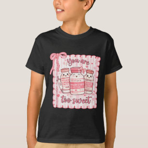 Too Sweet Funny Nurse Valentine Insulin Diabetes T-Shirt