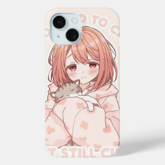 Too  tired to care but still cute iPhone 15 case