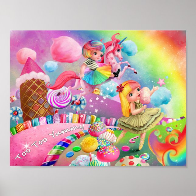 Too Too Yummy Poster (Front)